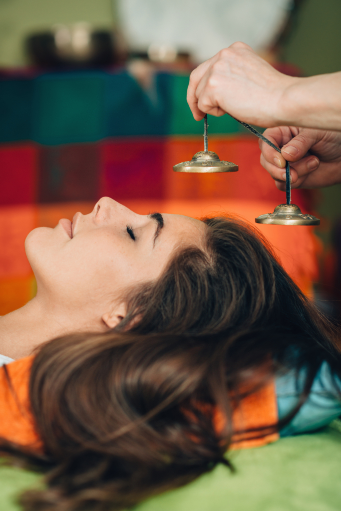 Tibetan bells in sound therapy
